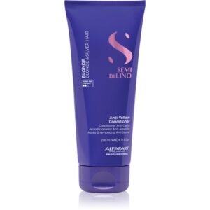 Alfaparf Milano Semi di Lino Blonde balsam de par violet pentru parul blond cu suvite 200 ml-ro