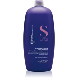 Alfaparf Milano Semi di Lino Blonde șampon nuanțator pentru parul blond cu suvite 1000 ml-Țena