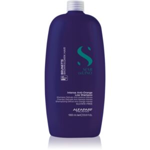 Alfaparf Milano Semi di Lino Brunette șampon nuanțator neutralizarea subtonurilor de alamă 1000 ml-Țena