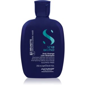 Alfaparf Milano Semi di Lino Brunette șampon nuanțator neutralizarea subtonurilor de alamă 250 ml-Țena