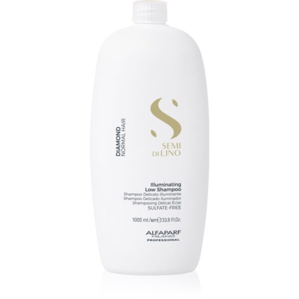 Alfaparf Milano Semi di Lino Diamond Illuminating sampon pentru stralucire pentru par normal 1000 ml-ro