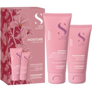 Alfaparf Milano Semi di Lino Moisture Minisize Kit Set de călătorii pentru hidratare intensa-ro
