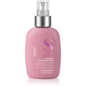 Alfaparf Milano Semi di Lino Moisture Nutritive Detangling Fluid tratament de hidratare fara clatire pentru par usor de pieptanat 125 ml-ro