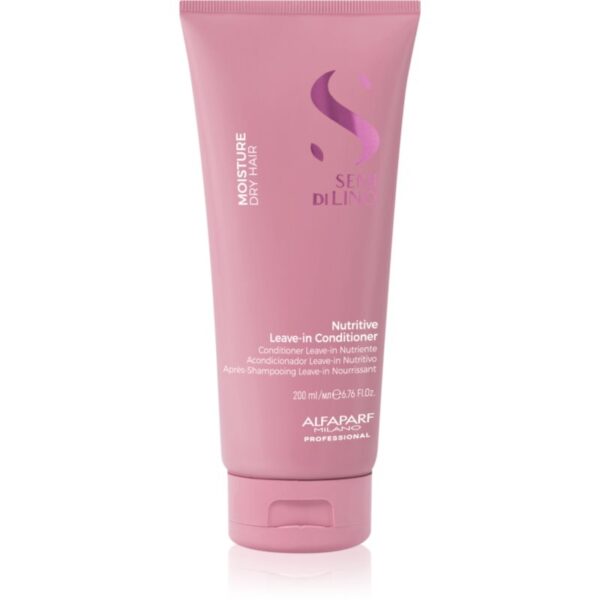 Alfaparf Milano Semi di Lino Moisture balsam (nu necesita clatire) pentru par uscat 200 ml-ro