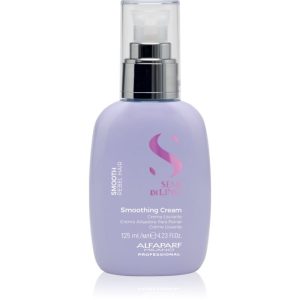 Alfaparf Milano Semi di Lino Smooth lapte de netezire pentru par indisciplinat 125 ml-Țena