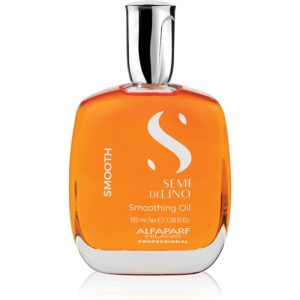 Alfaparf Milano Semi di Lino Smooth ulei pentru netezire pentru par indisciplinat 100 ml-ro