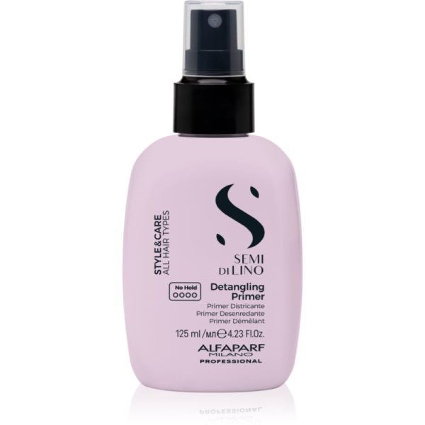 Alfaparf Milano Semi di Lino Style&Care Detangling Primer cremă pregătitoare pentru păr înainte de coafare pentru par usor de pieptanat 125 ml-ro