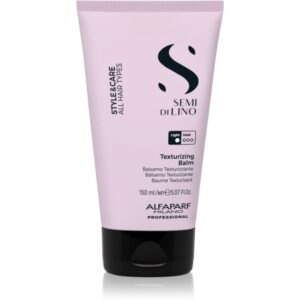 Alfaparf Milano Semi di Lino Style&Care Texturizing Balm cremă hidratantă de coafat pentru un look natural 150 ml-ro