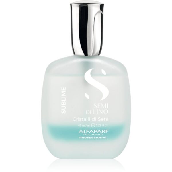Alfaparf Milano Semi di Lino Sublime Cristalli ser pentru par pentru un par stralucitor si catifelat 45 ml-ro