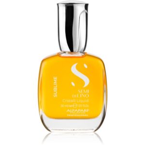 Alfaparf Milano Semi di Lino Sublime Cristalli ulei hidratant pentru un par stralucitor si catifelat 30 ml-Țena