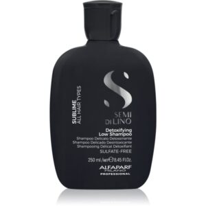 Alfaparf Milano Semi di Lino Sublime șampon detoxifiant pentru curățare pentru toate tipurile de păr 250 ml-ro