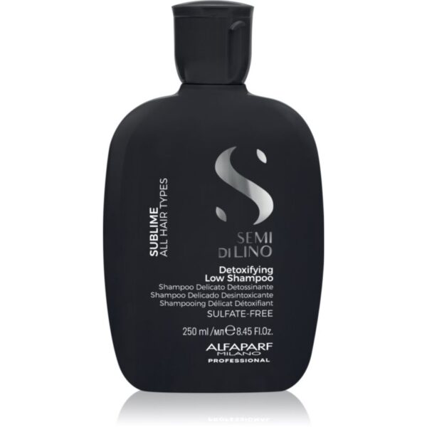 Alfaparf Milano Semi di Lino Sublime șampon detoxifiant pentru curățare pentru toate tipurile de păr 250 ml-ro