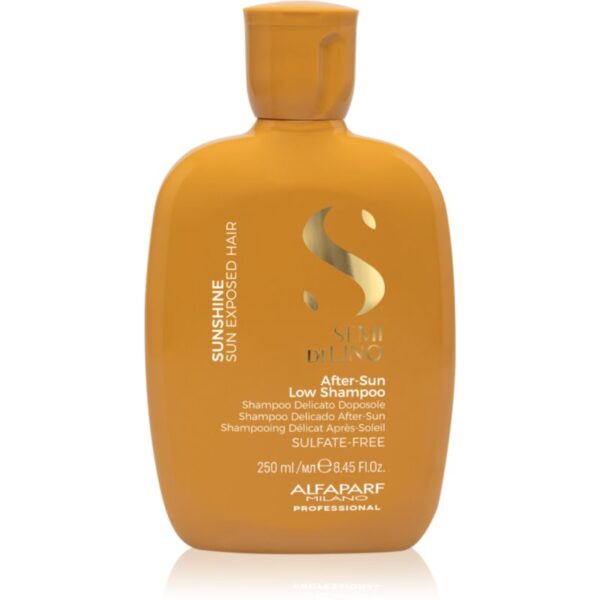 Alfaparf Milano Semi di Lino Sunshine sampon protector pentru par expus la soare 250 ml-ro