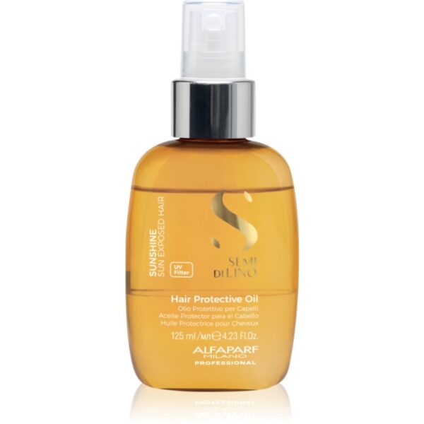 Alfaparf Milano Semi di Lino Sunshine ulei protector pentru par expus la soare 125 ml-Țena