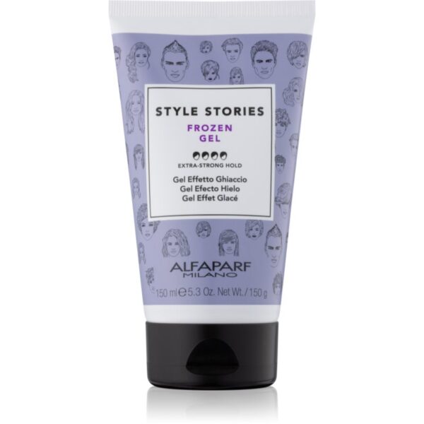 Alfaparf Milano Style Stories The Range Gel gel de păr cu efect răcoritor fixare foarte puternica Frozen Gel 150 ml-ro