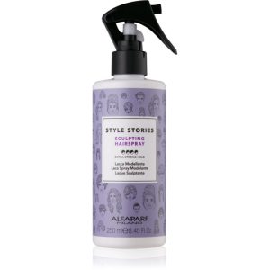 Alfaparf Milano Style Stories The Range Hairspray spray pentru păr fixare foarte puternica Sculpting Hairspray 250 ml-ro