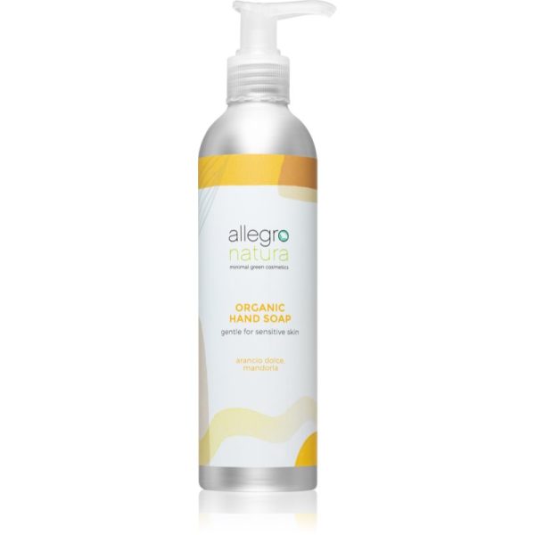 Allegro Natura Organic Săpun lichid pentru mâini Arancio Dolce