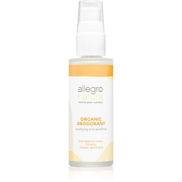 Allegro Natura Organic deodorant spray 30 ml-Țena