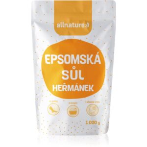 Allnature Epsom salt Chamomile saruri de baie 1000 g-Țena
