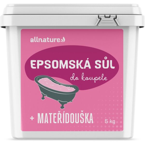 Allnature Epsom salt Motherwort saruri de baie 5000 g-ro