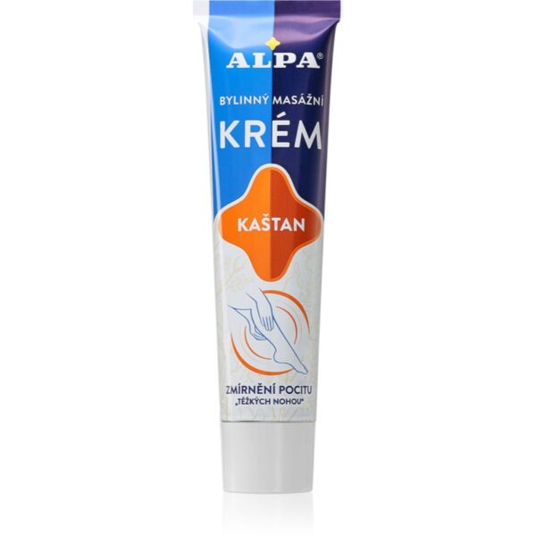 Alpa Massaging cream kaštan crema pentru masaj pentru mușchi obosiți 40 ml-Țena