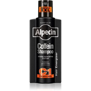 Alpecin Coffein Shampoo C1 Black Edition sampon pe baza de cofeina pentru barbati pentru stimularea creșterii părului 375 ml-ro