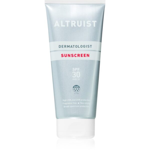 Altruist Sunscreen cremă pentru plaja SPF 30 200 ml-Țena