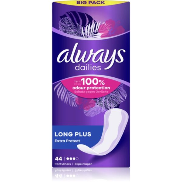 Always Dailies Long Plus Extra absorbante 44 buc-ro