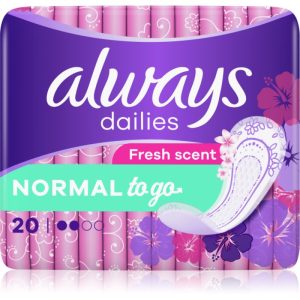 Always Dailies Normal To Go Fresh absorbante 20 buc-Țena