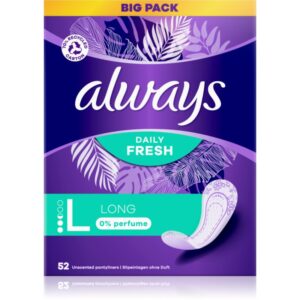 Always Daily Fresh Long absorbante fara parfum 52 buc-Țena