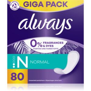 Always Daily Fresh Normal absorbante fara parfum 80 buc-Țena