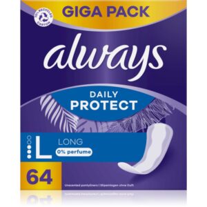 Always Daily Protect Long absorbante fara parfum 64 buc-ro