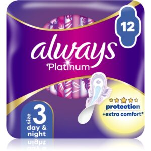 Always Platinum Night Size 3 absorbante pentru noapte 12 buc-ro