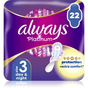 Always Platinum Night Size 3 absorbante pentru noapte 22 buc-ro