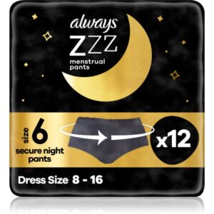Always Secure Night Pants chiloți menstruali 12 buc-Țena