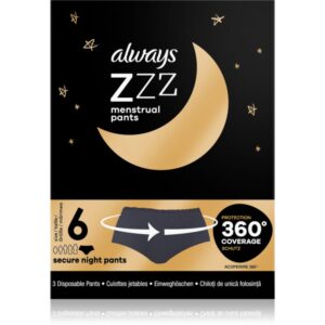Always Secure Night Pants chiloți menstruali 3 buc-Țena