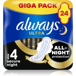 Always Ultra Secure Night absorbante 24 buc-Țena