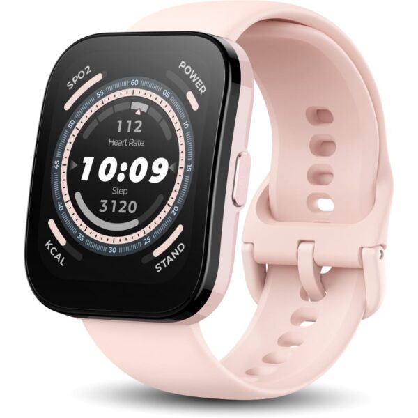 Amazfit Bip 5 ceas inteligent culoare Pastel Pink 1 buc-Țena