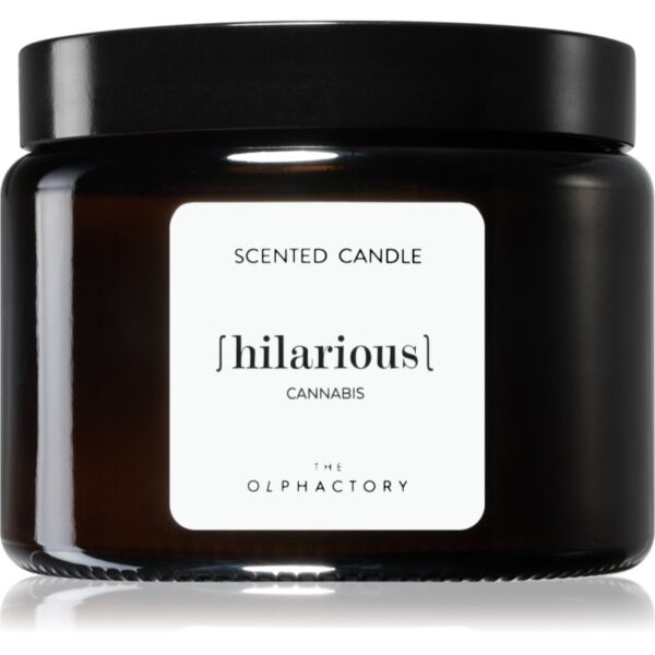 Ambientair The Olphactory Cannabis lumânare parfumată (brown) Hilarious 360 g-Țena