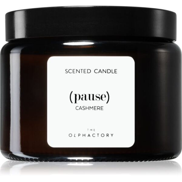 Ambientair The Olphactory Cashmere lumânare parfumată (brown) Pause 360 g-ro
