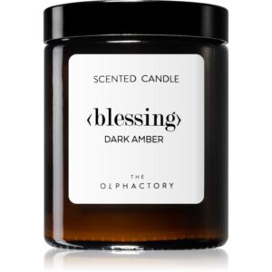 Ambientair The Olphactory Dark Amber lumânare parfumată (brown) Blessiing 135 g-ro