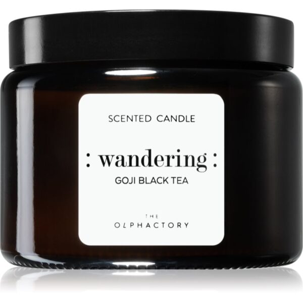 Ambientair The Olphactory Goji Black Tea lumânare parfumată Wandering 360 g-ro