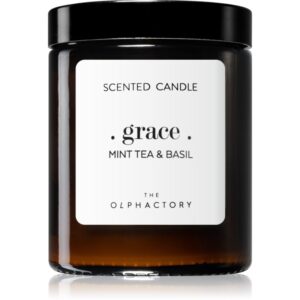 Ambientair The Olphactory Mint Tea & Basil lumânare parfumată Grace 135 g-ro