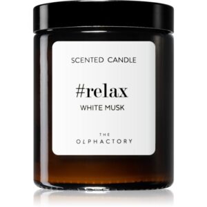 Ambientair The Olphactory White Musk lumânare parfumată (brown) Relax 135 g-ro