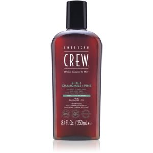 American Crew 3 in 1 Chamimile + Pine șampon