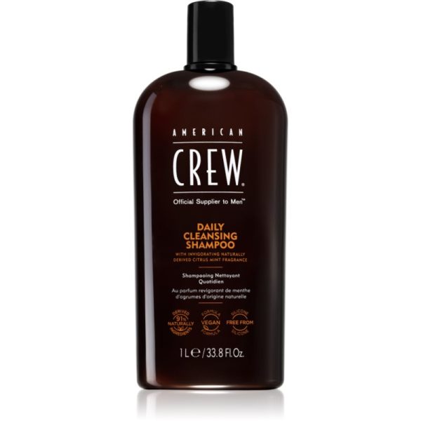 American Crew Daily Cleansing Shampoo sampon pentru curatare pentru barbati 1000 ml-ro