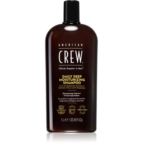 American Crew Daily Moisturizing Shampoo șampon pentru utilizare zilnică cu efect de hidratare pentru bărbați 1000 ml-ro