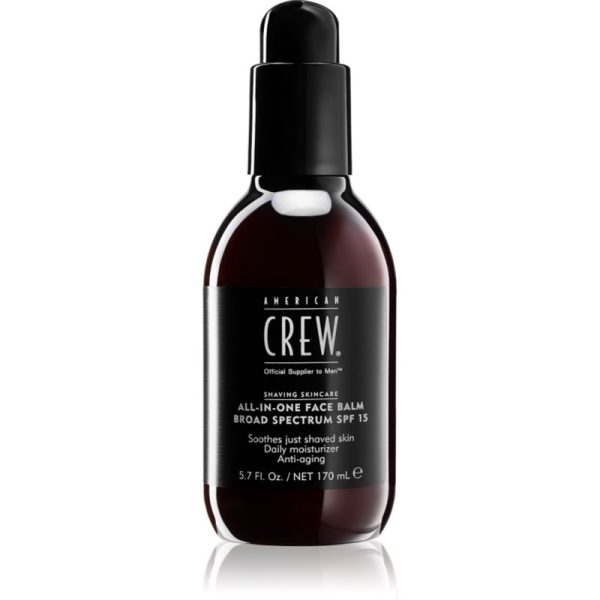 American Crew Shave & Beard ALL-IN-ONE Face Balm Broad Spectrum SPF 15 balsam după bărbierit SPF 15 170 ml-ro
