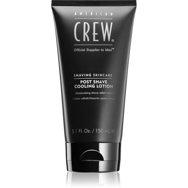 American Crew Shave & Beard Post Shave Cooling Lotion loțiune hidratantă și liniștitoare după bărbierit 150 ml-Țena