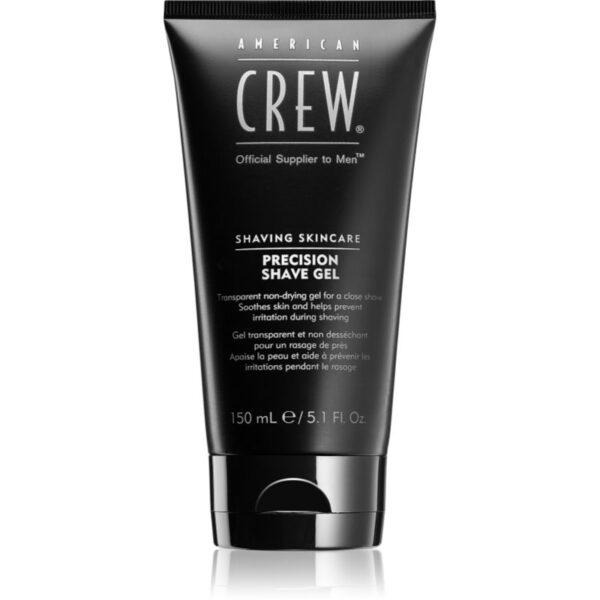American Crew Shave & Beard Precision Shave Gel gel pentru bărbierit pentru piele sensibilă 150 ml-Țena
